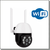 Уличная беспроводная МИНИАТЮРНАЯ поворотная Wi-Fi IP камера видеонаблюдения 3Mp CamHi Pro H24R-2.0-WiFi