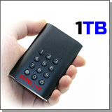 Твердотельный USB-накопитель на 1Tb с цифровым паролем HTI PRO-2 1Tb