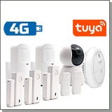 Охранно-пожарная TUYA 4G/GSM камера с SIM картой «Видео-Alarm 8-GSM»
